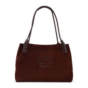Etro Libra Medium Suede Shopping Bag Women